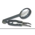 Fish 'N Grip 4.5x Power Magnifier w/ Tweezers, Hook Cleaner & Line Cutter